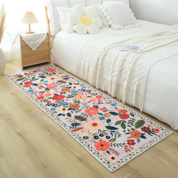 VIKAMA%20Runner%20Rug%20for%20Hallways%20Kitchen%20Non%20Slip%20Machine%20Washable%20Carpets%20with%20Rubber%20Backing%20Soft%20Floral%20Rugs%20for%20Kitchen%20Decor%20-%20Image%203