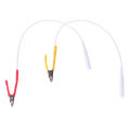 1pc 19.5cm Tens/Ems tieline Alligator Clip Cable Wire Electrode For SDZ-II Electronic Acupuncture 2mm Pin Type Cable. 