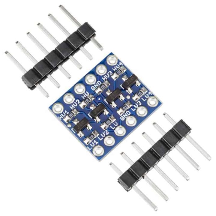 4 Channel Level Conversion Logic Level Module IIC 12C UART SPI 3.3V to ...
