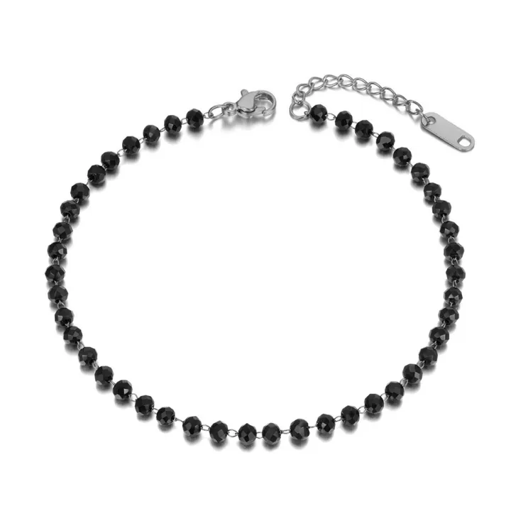 Lokaer%20Fashion%20Black%20CZ%20Crystal%20Charm%20Anklets%20For%20Women%20Girl%20Stainless%20Steel%20Link%20Chain%20Bohemia%20Beach%20Foot%20Anklet%20Jewelry%20A21029%20-%20Image%202
