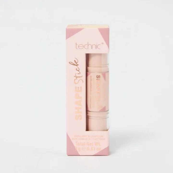 Technic%20Shape%20Stick%202-in-%201%20Highlighter%20and%20Contour%20Stick%20Waterproof%20Contouring%20Bronzer%20Highlighters%20Stick%20Nose%20Shadow%20Blusher%20Corrector%20Face%20Makeup%20Cosmetics%20Creamy%20Blendable%20Formula%20Light%20Medium%20and%20Deep%20Shade%20Snatch%20and%20Chizzle%20Face%20Defining%20Stick%20-%20Image%206