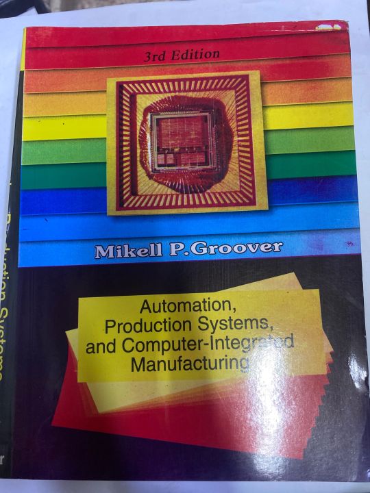 AUTOMATION PRODUCTION SYSTEMS AND COMPUTER INTEGRATED MANUFACTURING BY MIKELL P GROOVER
