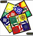 Ludo carpet Mat (Game) -Lodu -Game washable Large Size  Washable. 