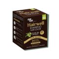 Dark Brown Hair Color Shampoo – 3 in 1 Herbal Hair Dye (No. 2) – Quick Color – 10 Sachets. 