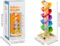wooden Ball maze tower game toy for kids playing and gift. 