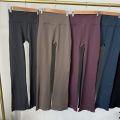 High Waisted Compression Without Awkward Lines Micro Flared Yoga Outdoor Wear Seamless Elastic Fitness Pants Lifting Leggings.