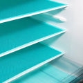 1/4/8pcs 29*44cm(12' X 15'） Waterproof Refrigerator Liner, Rectangle Moisture-Proof Pad, Washable Fridge Mat, Placemat For Home. 