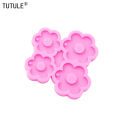 Shiny plum blossom Keychain Earrings Silicone Mold DIY plum blossom Clay epoxy resin Accessories Silicone Mould Chocolate Molds. 