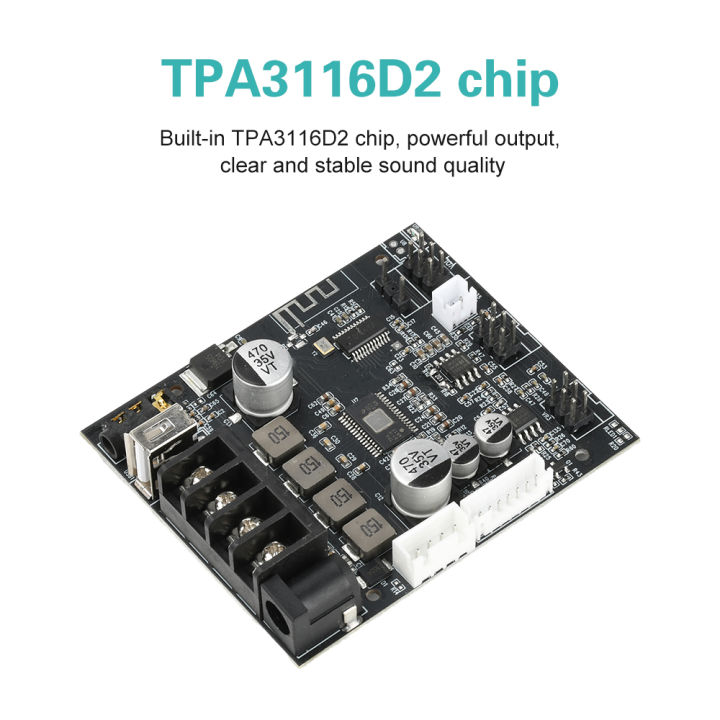 502T%20Microphone%20Audio%20Integrated%20Machine%202.0%20Channel%20Bluetooth%20Amplifier%20Board%2050W*2%20TPA3116D2%20Dual%20Channel%20Amplifier%20Board%20-%20Image%204