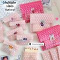 ✔Heart-Shaped Bubble Mailer Padded Envelopes,Cute Pink Bubble Wrap Shipping Bags for Small Business &  Packaging. 