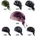 Summer Quick-Dry Motorcycle Pirate Hat Retro Road Motorbike Cafe Racer Cap Sport Bike Cycling Beanie Riding Head Scarf Men Women. 
