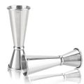 2PCS 30/60ml Cocktail Wine Shaker Measure Cup Stainless Steel Double Shot Drink Spirit Measure Jigger Kitchen Supplies gadget. 