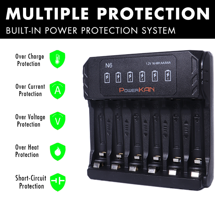 POWERKAN%20N6%20Battery%20charger%20for%201.2V%20Ni-MH%20AA%20AAA%20No.5%20No.7%20batteries%20charge%201~6%20batteries%20at%20the%20same%20time,%20type%20C%202A%20-%20Image%203