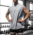 Sleeveless T-shirt Men Quick-drying Fitness Bodybuilding Shirt Male Fashion Basketball Vest Mesh Breathable Summer Gym Tank Men.