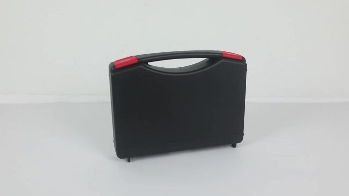 NEWACALOX Plastic Storage Case Tool Box with Sponge Mats Protecting Tools Multi-function Repair Toolbox for Hardware Tools