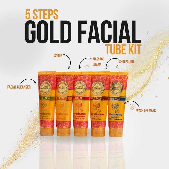 Glomesh Gold Facial kit 5step