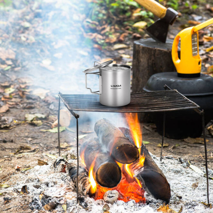 Lixada%20750ml%20Cup%20Outdoor%20Stainless%20Steel%20Water%20Cup%20Mug%20with%20Foldable%20Handles%20and%20Lid%20for%20Camping%20Hiking%20Backpacking%20-%20Image%204