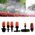 10pcs Atomizing Nozzle Drippers, Adjustable Garden Irrigation Nozzle, Micro Auto  Irrigation System Garden/Roof Cooling Nozzle. 