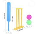 Kids Cricket Set Cricket Bat Stumps Set Sports Backyard Beginner Cricket Sets For Parent- child Sports Game Gift Indoor Outdoor. 