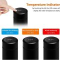 Smart Insulation cup stainless steel thermos bottle intelligent temperature display thermal mug vacuum flasks coffee and tea cup. 