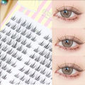 MJ Brown Sunflower False Eyelashes Black Natural Manga Lashes Anime Eyelashes Large Capacity Eyelashes Extension Chinese Makeup.