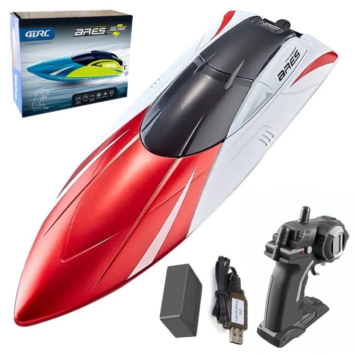 15KM/h%20Remote%20Control%20Boat%20Double%20Rudder%20Motor%20Waterproof%20ABS%20High%20Speed%20Speedboat%20S4%20Boy%20Toy%20Speedboat%20Gift%20Summertime%20Kids%20-%20Image%202