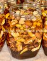 500gram Jar Honey with mix Dry fruits (Almond, Pistachu, cashew and wallnuts). 