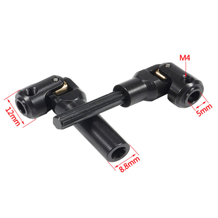 1Pcs%20Internal%20Spline%20Metal%20Drive%20Shaft%20Universal%20Joint%20Driveshaft%20for%201/10%20RC%20Crawler%20TRX4%20SCX10%20Gladiator%20TF2%20D90%20YK4082%20104311%20-%20Image%204