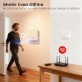  SmarDeer 1/2/3 Gang Smart Switch with Motion Sensor,Works with Alexa & , Tuya App Control. 