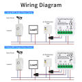 Tuya WiFi Energy Smart Meter 1CH 2CH 80A Current Transformer Clamp Monitor Solar PV System Power Production Consumption Monitor. 
