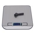 Aluminum Adjustable RC Trailer Hitch Tow Hook for 1/10 Crawler Car SCX10 TRX4 TF2 CC01 Accessories. 