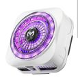 Memo CX21 Magnetic Semiconductor 18W Phone Cooler - RGB Radiator Cooling Fan for Mobile Gaming.