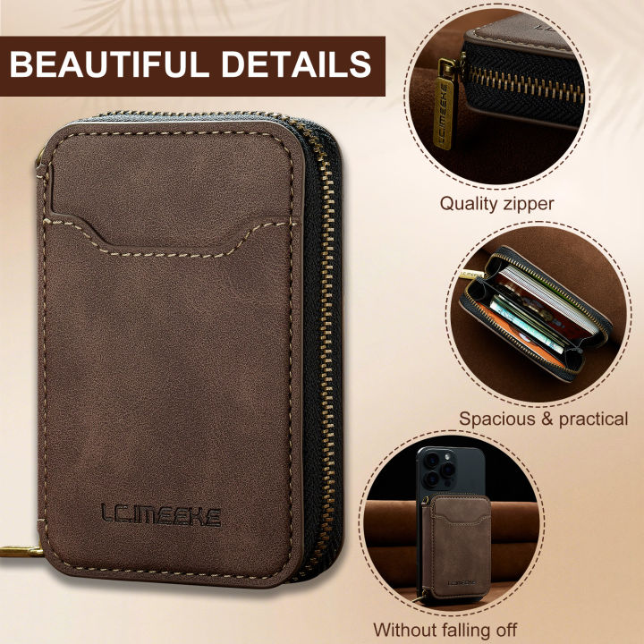 Magnetic%20Attraction%20Zipper%20Leather%20Card%20Slot%20Wallet%20for%20iPhone%2017%20%20%20%20%20Phone%20MagSafe%20Magnetic%20Phone%20Bag%20-%20Image%205