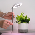 LED Indoor Angel Ring Plant Growth Light 2/4/8H On/Off Timer USB 5V Retractable Height Full Spectrum Simulated Sunlight Plant. 