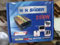 M : N SHOER 250 Watt Solar Power Inverter DC 12V to AC 220 V Power Inverter. 