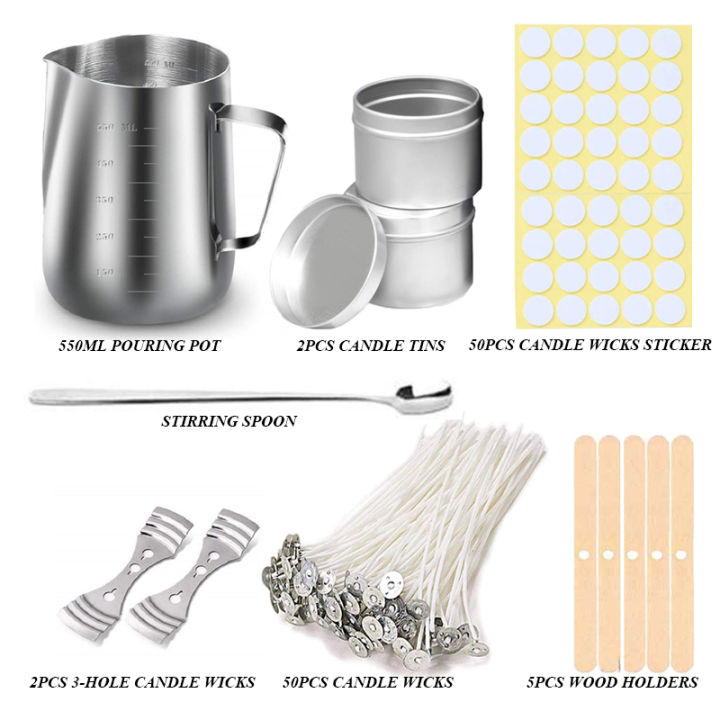 Candle Making Kit DIY Candles Craft Tools Candle Making Pouring Pot ...