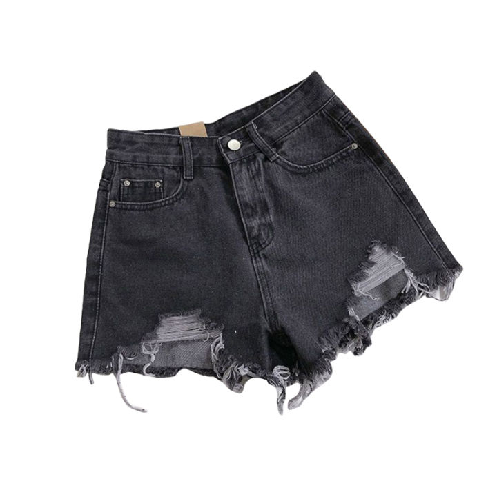 Korean%20Denim%20Holes%20Shorts%20For%20Women%20%20Fashion%20High%20WaistWide%20Leg%20Short%20Jeans%20Female%20Designer%20Casual%20Street%20Short%202026%20New%20-%20Image%204