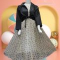 Chiffon Long  Maxi with jacket. 