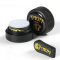 Double-sided Magnetic Billiard Chalk Holder  Leather Clip Portable Pool Billiards Powder Holder Bag Accessories. 