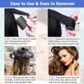 Hair Rollers Set 12 Self-Grip 64MM Jumbo Rollers & 12 Duckbill Clips - Ideal Salon & DIY Hairdressing Tools for All Hair Lengths. 