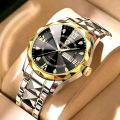 Binbond 2521 luxury fashion Men watch diamond cutting glass unique design stainless steel imported waterproof quartz movement wrist-watch FOR Men. 