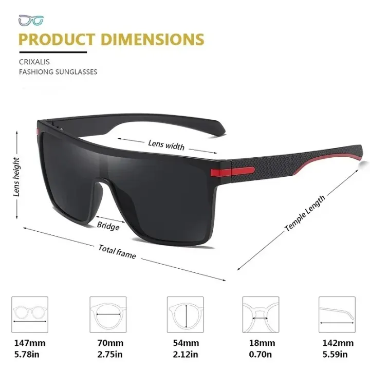 CRIXALIS%20Fashion%20Polarized%20Sunglasses%20For%20Men%20Square%20Oversized%20Anti%20Glare%20Driver%20Mirror%20Sun%20Glasses%20Women%20UV400%20Goggles%20Male%20-%20Image%204