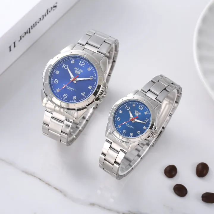 Senkq%20fashion%20stainless%20steel%20band%20quartz%20watch%20round%20waterproof%20wrist%20watch%20men%20and%20women%20LH-11%20-%20Image%204