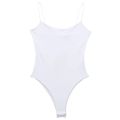 HXAO Fashion 2024 Woman One pieces Bodysuit Women Top White Black Bodysuit Slip Short Tight Jumpsuit Woman Backless Top. 