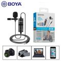 BOYA M1 BY- M1 Omnidirectional Condenser Lavalier Microphone. 