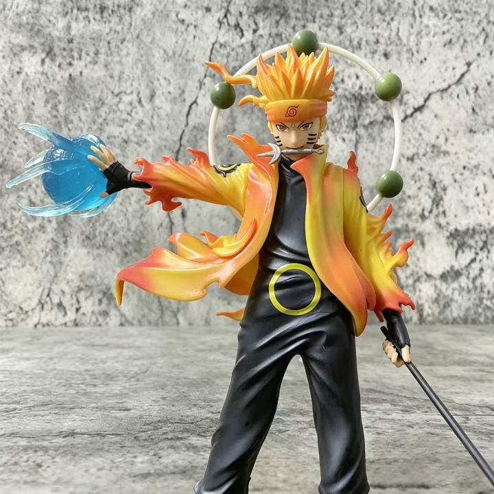 Naruto%20AK%20Uzumaki%20AK%20Sasuke%20Anime%20Figure%20GK%20Double%20Head%20Carving%20Collectible%20Decor%20Desktop%20Ornament%20Statue%20Model%20Toy%20-%20Image%203