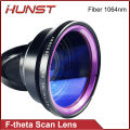 HUNST F-theta Scan Lens Mount M85x1 1064nm Field Lens 50-400mm F80-525mm for YAG Optical Fiber Laser Marking Machine SpareParts.