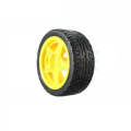 Car Wheel Smart Plastic, New 1pc for Arduino Smart Car Robot Plastic Tire Wheel with Dc 3-6v Gear Motor. 