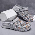 Men Flat Shoes EVA Home Slippers Garden Platform Sandals Man Summer Male Sneakers Outdoor Flip Flops Plus Size Sandals 46 47.