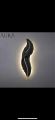 Fiber material. New modern luxury italian style leaf led wall mounted lamp for rooms , hotels , restaurants and Art decorations. 